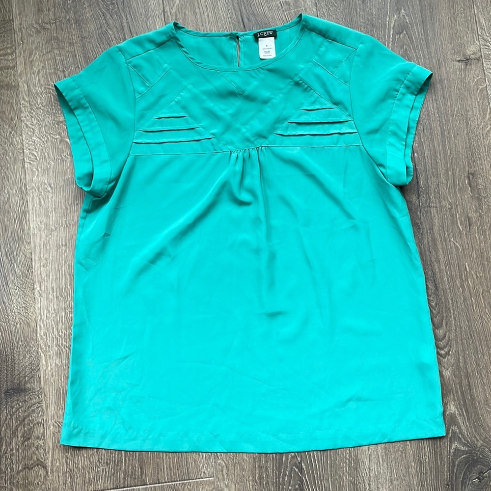 Jcrew teal top